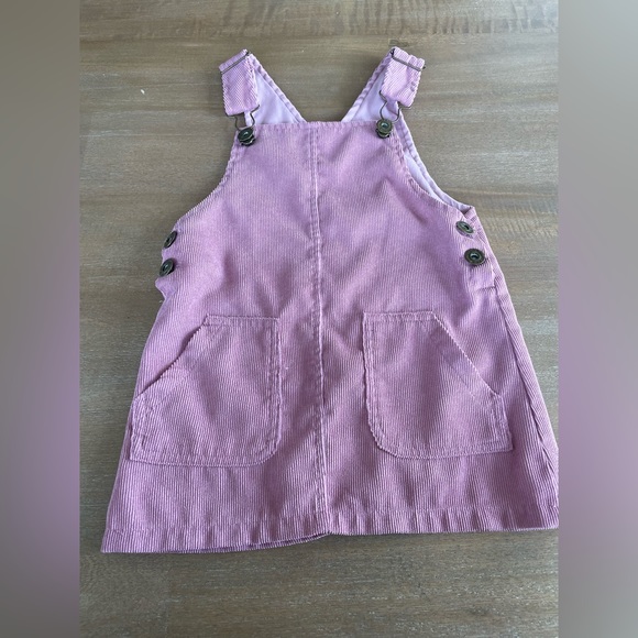 Other - 🎀  5 for $30 Toddler Baby Girl Corduroy Strap Pocket Bib Overalls Dress 1-2T